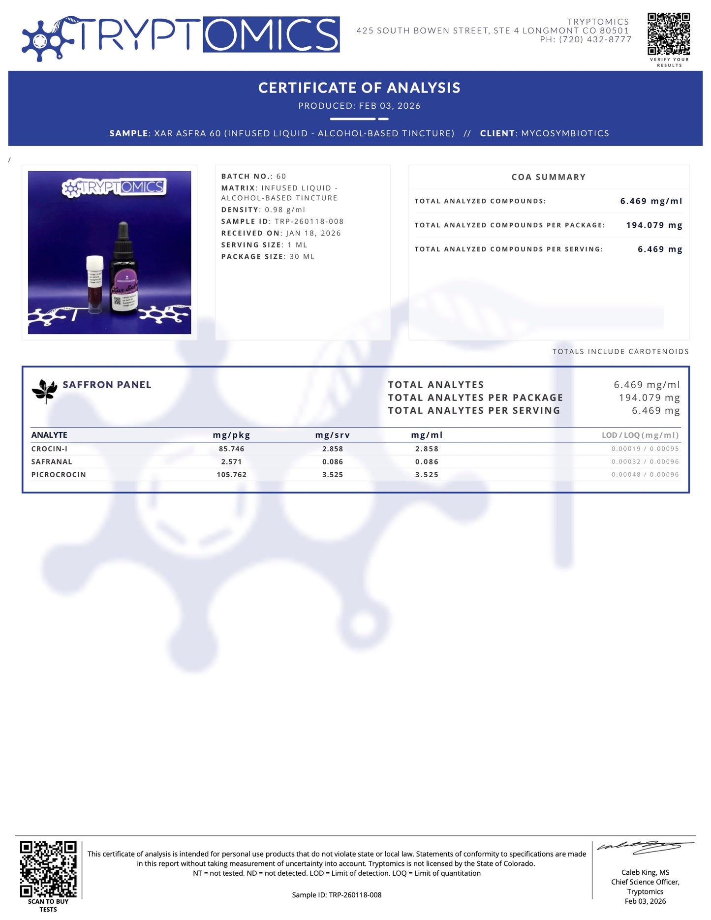 * Saffron Extract (Xar-Saffra) – Premium ISO Grade I Mood Support (10mL • 1oz • 2oz) * Strongest Saffron Extract in the World *