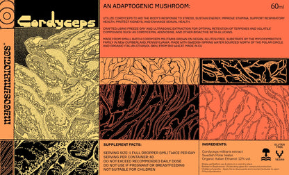 . Mushroom Dual Tincture . (Made in EU)