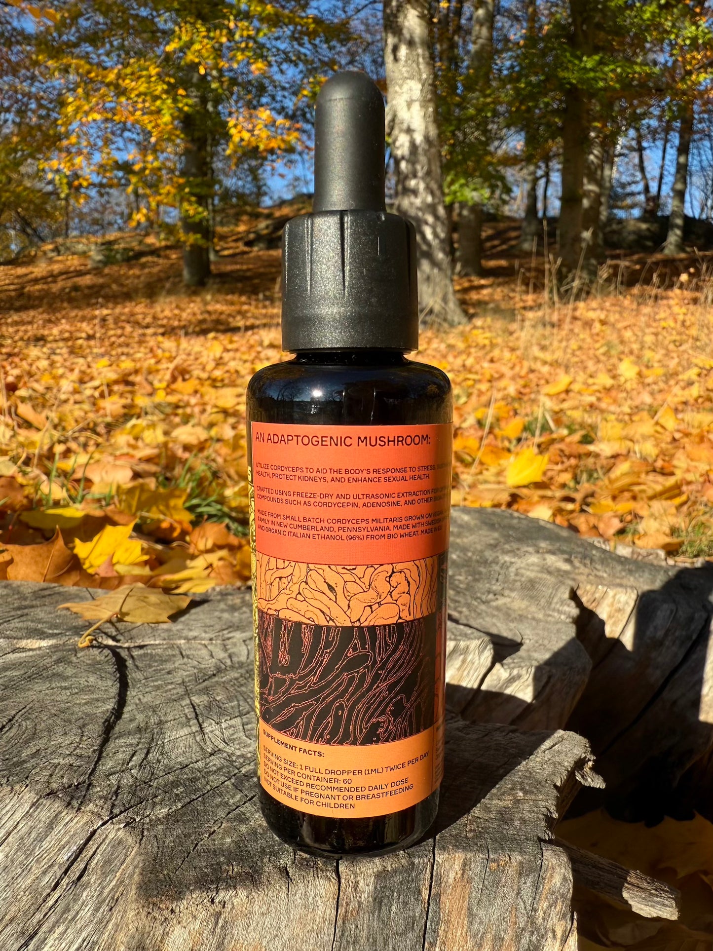 . Mushroom Dual Tincture . (Made in EU)