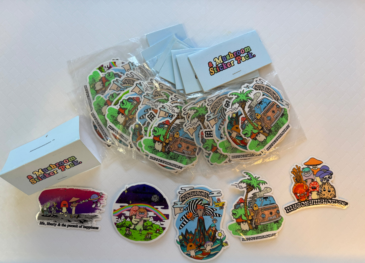 MycoSymbiotics Mushy n Friends Sticker Pack