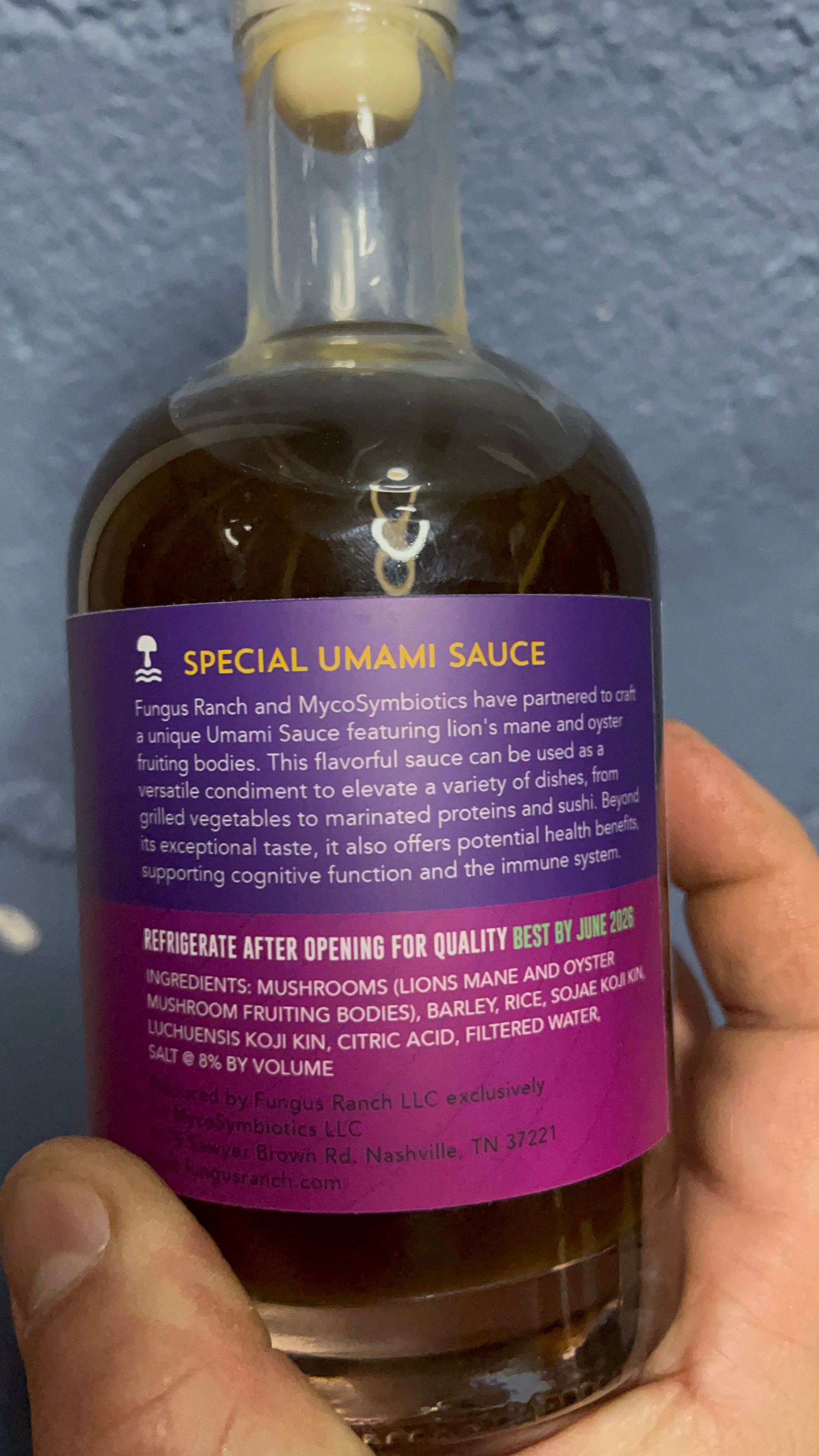 Mushroom Umami Sauce Mycosymbiotics x Fungus Ranch – MycoSymbiotics