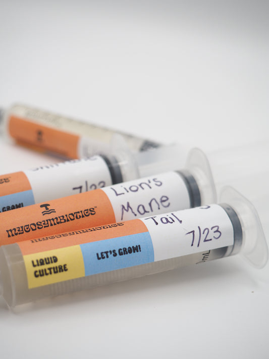 Liquid Culture Mycelium Syringe *Your Choice*