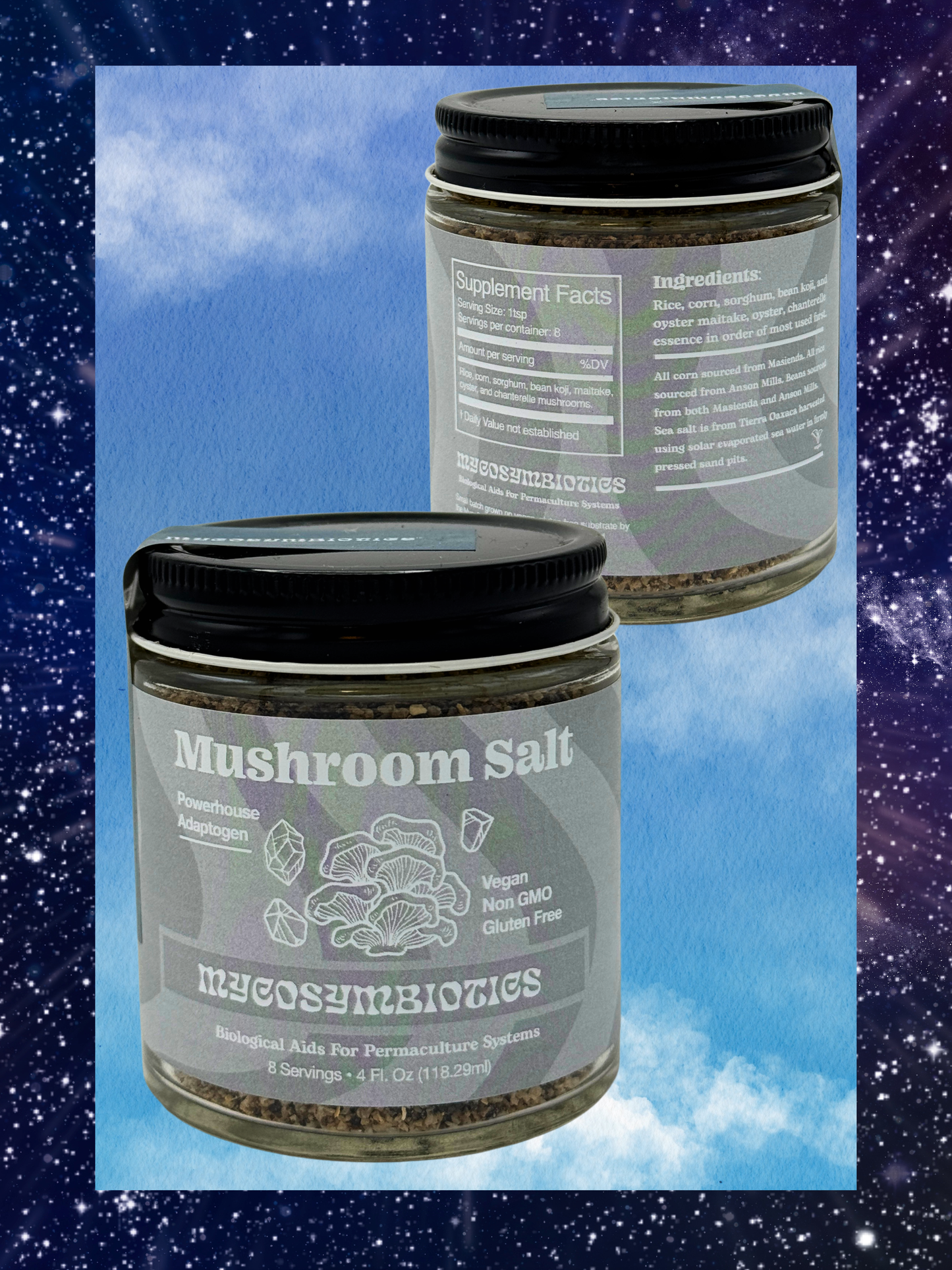 MycoSymbiotics Koji-Fermented Maitake Mushroom Salt