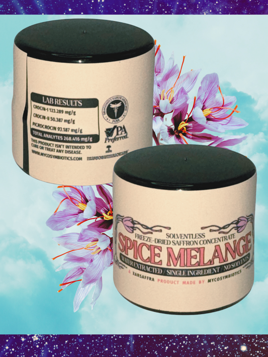 Xar Saffra™ Spice Melange — Solventless Freeze-Dried Saffron Concentrate