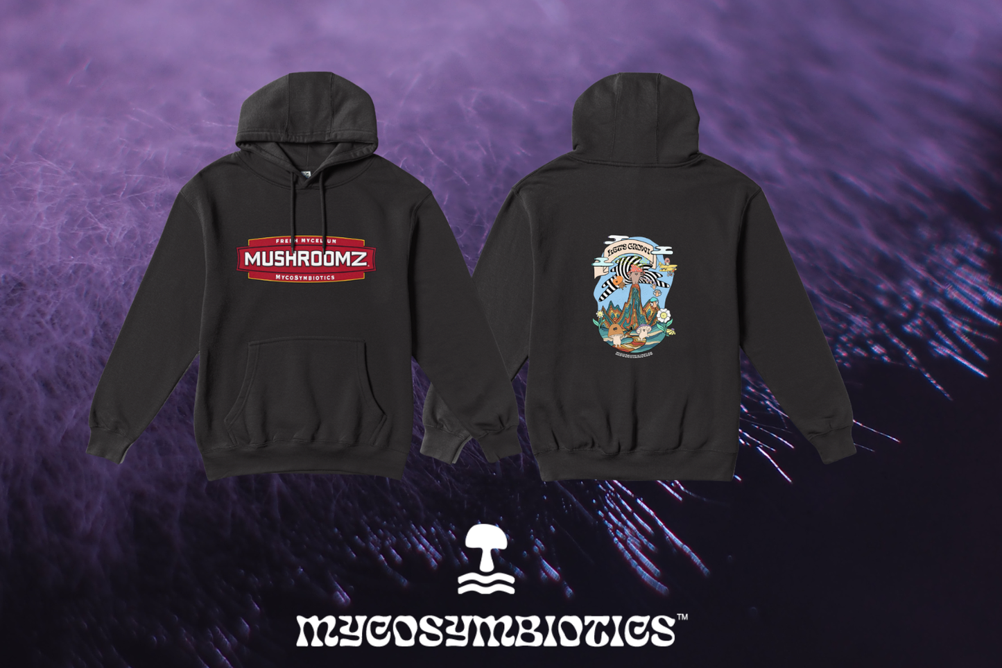 Fresh Mycelium Hoodie — Central PA Core Edition