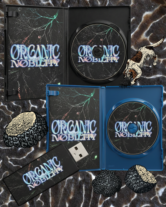 Organic Nobility: Truffles — The Earth’s Ultimate Mushrooms 📀 DVD • 🔵 Blu-ray • 🔌 USB • 💎 USB-C Collector Edition