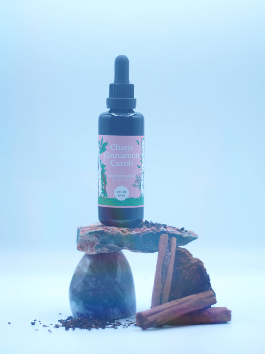 Chaga Cinnamon Carob Tincture