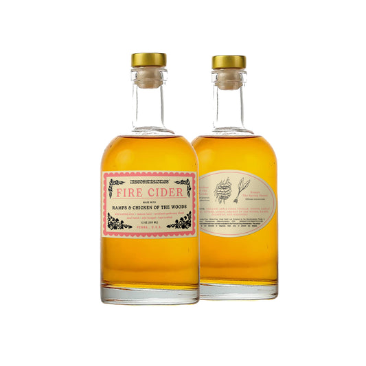 Wild-Crafted Pennsylvania Fire Cider Elixir (12 oz)