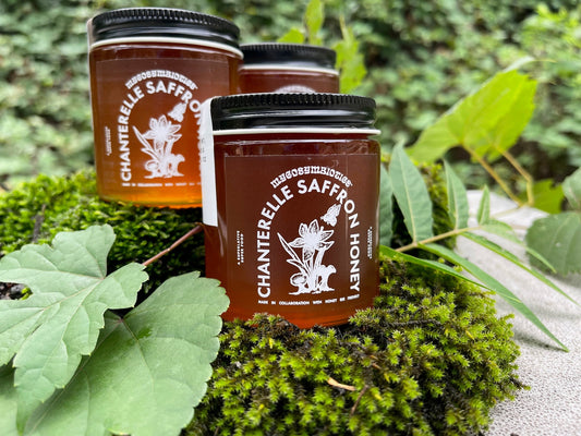 Chanterelle Saffron Honey